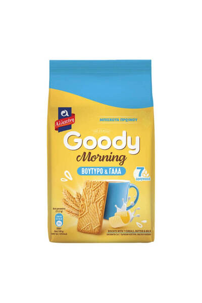 ALLATINI ΑΛΛΑΤΙΝΗ GOODY MORNING ΜΠΙΣΚΟΤΑ 160gr. - (ΒΟΥΤΥΡΟ ΚΑΙ ΓΑΛΑ)