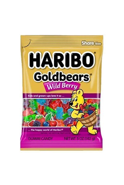 Haribo ΖΑΧΑΡΩΤΑ 80gr - (GOLDBEARS) (WILD BERRY)