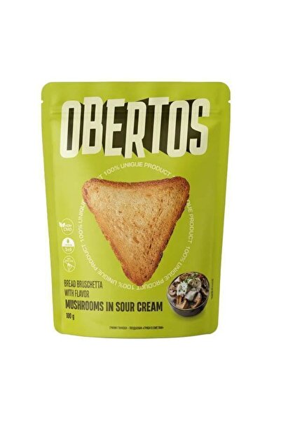 BAKE ROLLS OBERTOS ΣΝΑΚ ΜΠΡΟΥΣΚΕΤΑΣ 100gr - (ΜΑΝΙΤΑΡΙΑ ΜΕ SOUR CREAM)