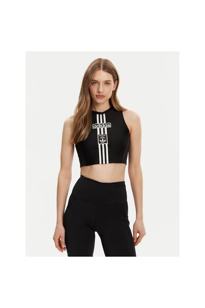 adidas Top de damă JD0102 Negru