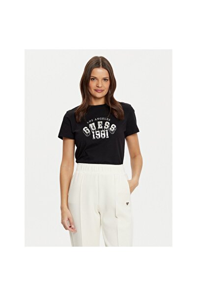 Guess Tricou de damă V5RI06I3Z14 Negru