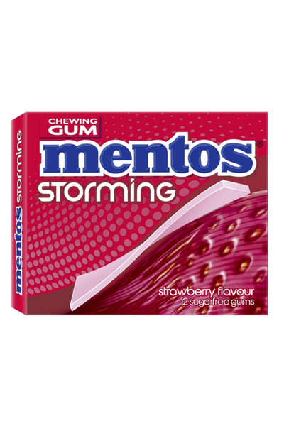 Mentos STORMING 12x33gr. - (STRAWBERRY) (1578403)