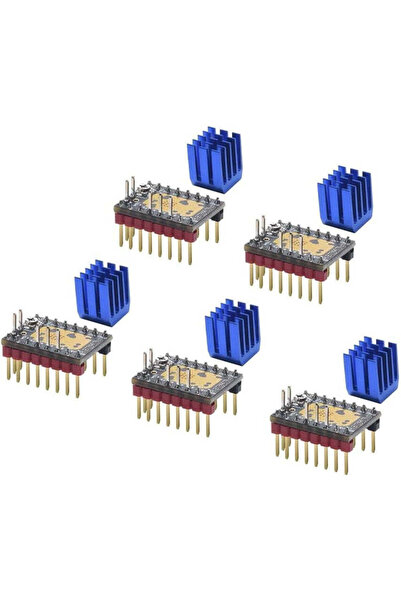 OEM Driver de motor pas cu pas KINGPRINT TMC2209 V1.2, Curent de vârf de 2.8A...