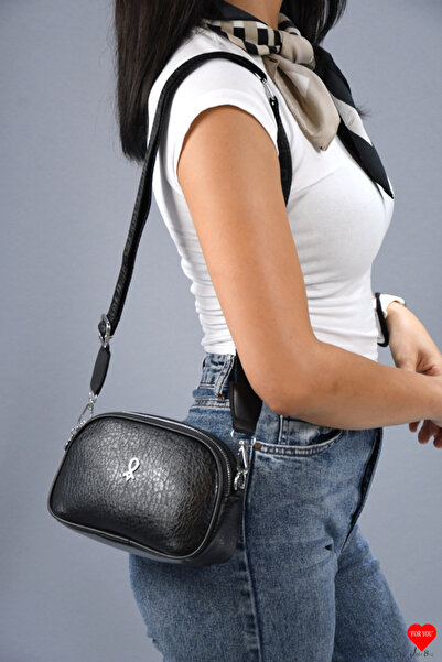 JARA Bag Riga Women's Crossbody Bag Soft Textured, Multi-Compartment Daily Sh...