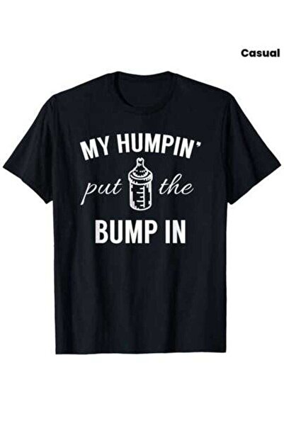 KYMC07 تي شيرت My Humpin' Put The Bump In First Time Father مناسب للجنسين، تي...