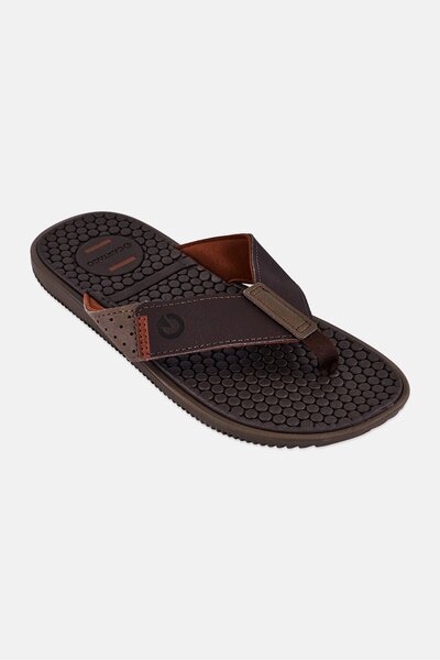 Cartago Men Barcelona II Slip On Slippers, Brown