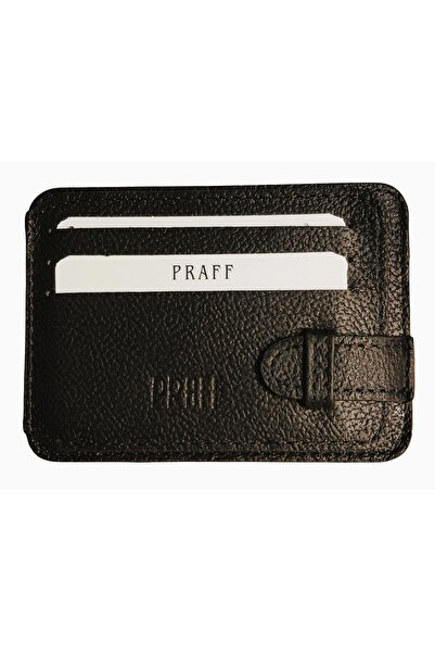 Praff Prf-200729 Men's Genuine Leather Card Holder