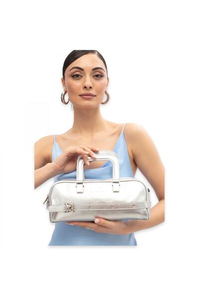 Sisley Sly_428 13X30X6 Kol Sı Gümüş Kadın Çanta
