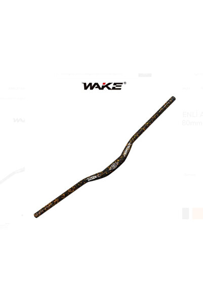 İthal WAKE KAMUFLAJ DESENLİ ALUMİNYUM MTB GİDON SİYAH-GOLD 31.8mm 780mm