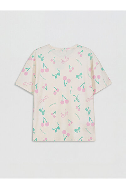 LC Waikiki Printed girl's pajama top
