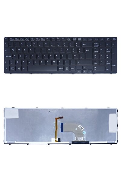 OEM Πληκτρολόγιο φορητού υπολογιστή SONY VAIO SVE15 E15 SVE15 SVE-15 E17 SVE ...