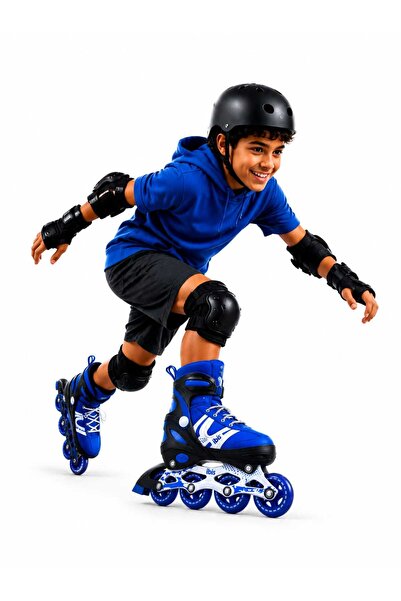 tinytoys Işıklı Ayarlanabilir Çocuk Pateni S,M,L Beden ABEC-7 Rulmanlı 4 Teke...