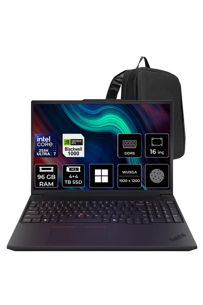 LENOVO ThinkPad P16v Gen 3 Intel Core Ultra 7 255H RTX PRO 1000 Blackwell 8GB...