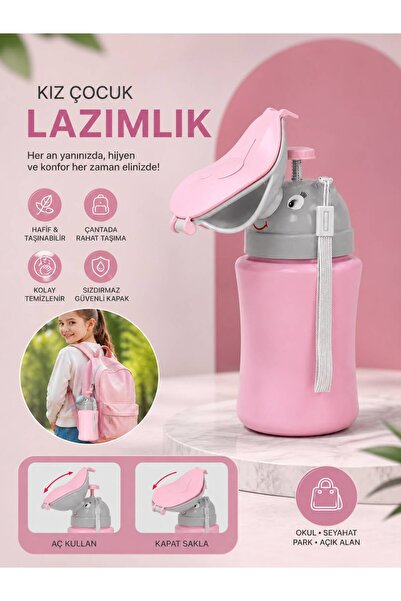 HB LİFE Taşınabilir, çocuk Lazımlık İdrar Kabı/ Sızdırmaz Kapaklı Pratik Seya...