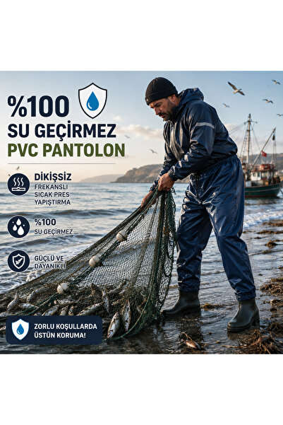 go out PVC %100 Su Geçirmez Dikişsiz Sıcak Pres Yapıştırma Avcı Balıkçı Tarla Için Su Geçirmez Tek Alt Pantolon