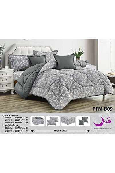 Moon 100% Cotton Bedspread - 4 Pieces, Soft and Cool - Size 170*220