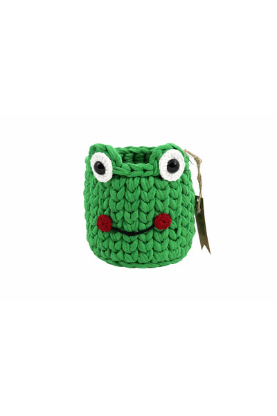 Komek Sepeti Amigurumi Kurbağa Kalemlik