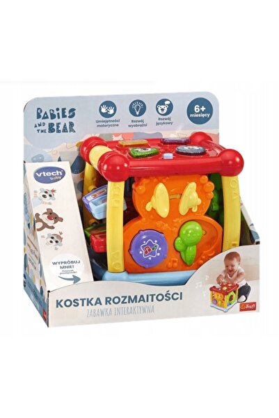 Vtech Oyuncak Cub de Variatii, Jucărie Interactivă Ursuleț Bobaski 61983 Vtech