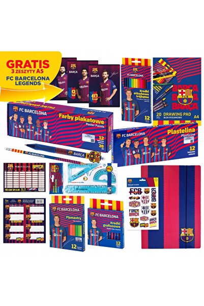 Astralwerks Set școlar FC Barcelona Astra