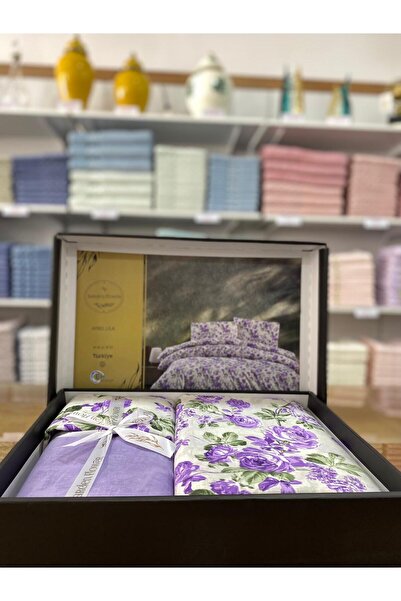 Bella Home karden flower nevresim takımı