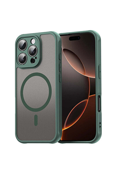 Techsuit Case for Samsung Galaxy Z Fold8, HaloFrost II MagSafe, Green