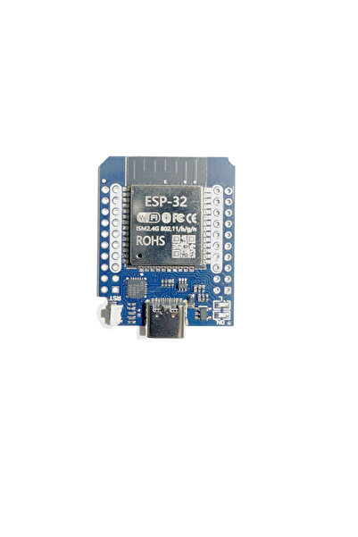 OEM ESP32 D1 Mini Type-C – Dual Core WiFi Bluetooth Kartı, CP2102, 4MB, CE/Ro...