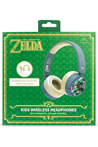 OTL Zelda Ενσύρματα Ακουστικά Κεφαλής με 24 ώρες λειτουργίας Γκρι
