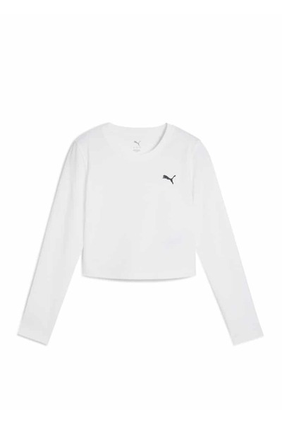 Puma Wardrobe Ess Μπλούζα Μακρυμάνικη 629761 02 – White