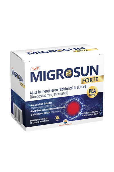 SUN WAVE PHARMA Migrosun Forte 30 plicuri