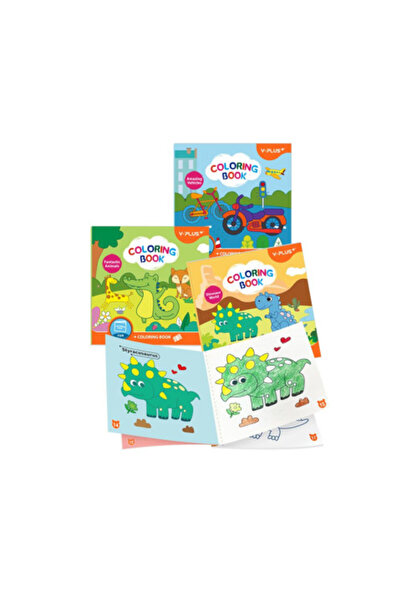 Y Plus Set de 3 cărți de colorat – Y-Plus