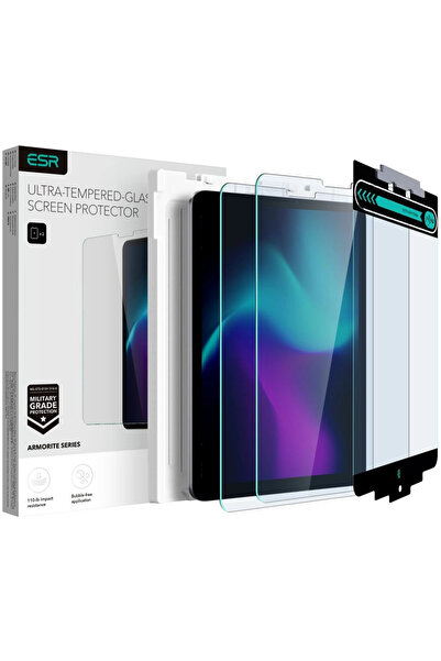 ESR Sticlă securizată pentru iPad Air 10.9 2020 2022 Pro 11, pachet de 2, Arm...