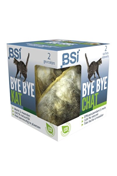BuHa Repelent anti pisici, 2 saculete parfumate si tratate, actiune 3 luni, n...