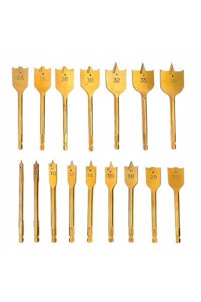 drel Set burghie 6-38MM + cutie 16 piese