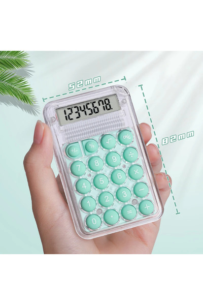 Choice3 03 Cute Silent Calculator Mini Version Learning Auxiliary Small Porta...