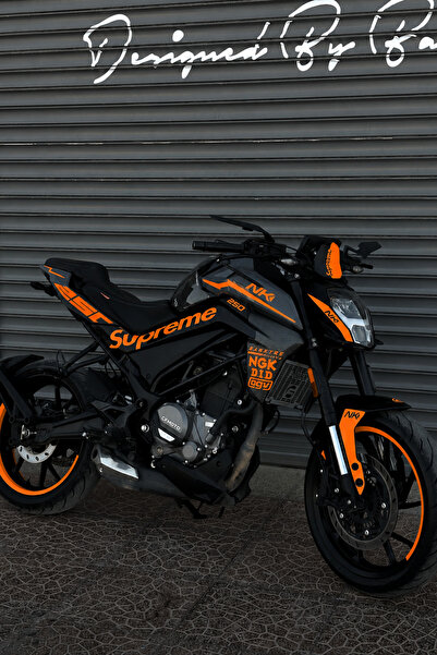 Banxtre مجموعة ملصقات ديكور كاملة فائقة الجودة (يمين ويسار) لـ CFMOTO NK250