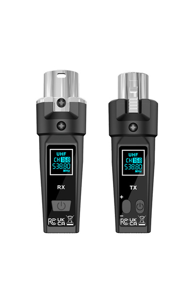 Choice نظام محول XLR لاسلكي WTU06-A 2.4G من BOMGE، نظام إرسال واستقبال للميكر...