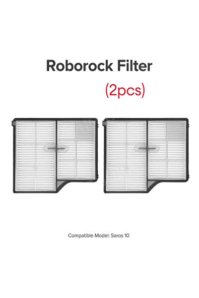 Choice roborock 2 pcs Original Roborock HEPA Filter for Roborock Saros 10 Was...