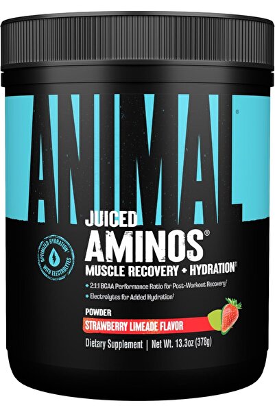 Animal Juiced Amino Acids - BCAA Powder EAA Matrix Plus Hydration with Electr...