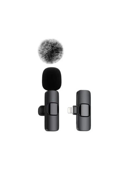 Choice5 1in1 For Lighting Mini Portable Wireless Lavalier Microphone for Live...