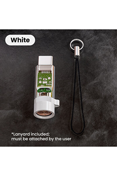 Choice3 White 1PCS Portable Mini Type C Mobile Phone Cigarette Lighter Adapte...