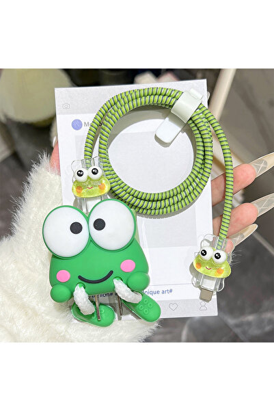 Choice1 158 Cartoon Charger Protective Case Cable Protector For iPhone 18W/20...