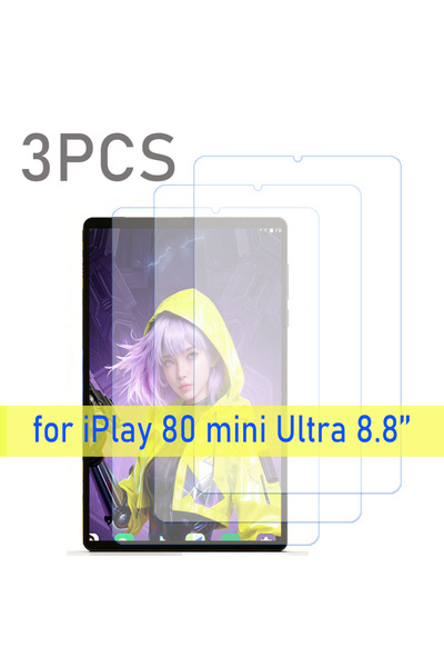 Choice 3PCS 3PCS Tempered Glass for Alldocube IPlay 80 Mini Ultra 8.8'' Table...