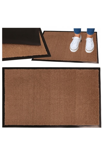 Allvo Covoraș de intrare mare, de cauciuc, absorbant, pentru sub ușă - 40x60 cm