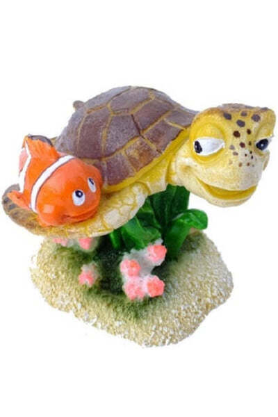 AQUA D'ELLA Clown Fish 1 Decoration for Aquariums 8.5x8x7cm