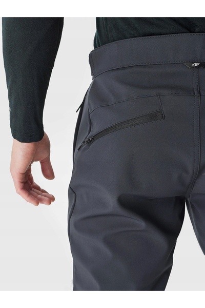 NO BRAND Pantaloni de drumeție pentru bărbați 4F Fnk M364 |   Softshell |   I...