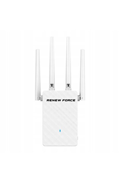 NO BRAND Amplificator de semnal Wi-Fi 300Mbps 2.4Ghz cu 4 antene