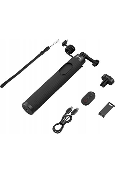 SmallRig 5463 - mâner universal/suport pentru telefon/selfie stick, cu bateri...