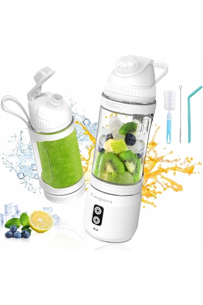NO BRAND Mini blender portabil pentru cocktailuri și smoothie-uri 380 ml Vaeq...