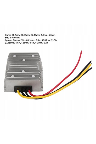 NO BRAND Convertor de putere DC 48V/36V la 12V, Convertor de tensiune IP68, R...