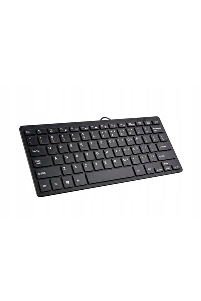 NO BRAND Tastatură de birou compactă mini cu fir, subțire, USB, impermeabilă,...